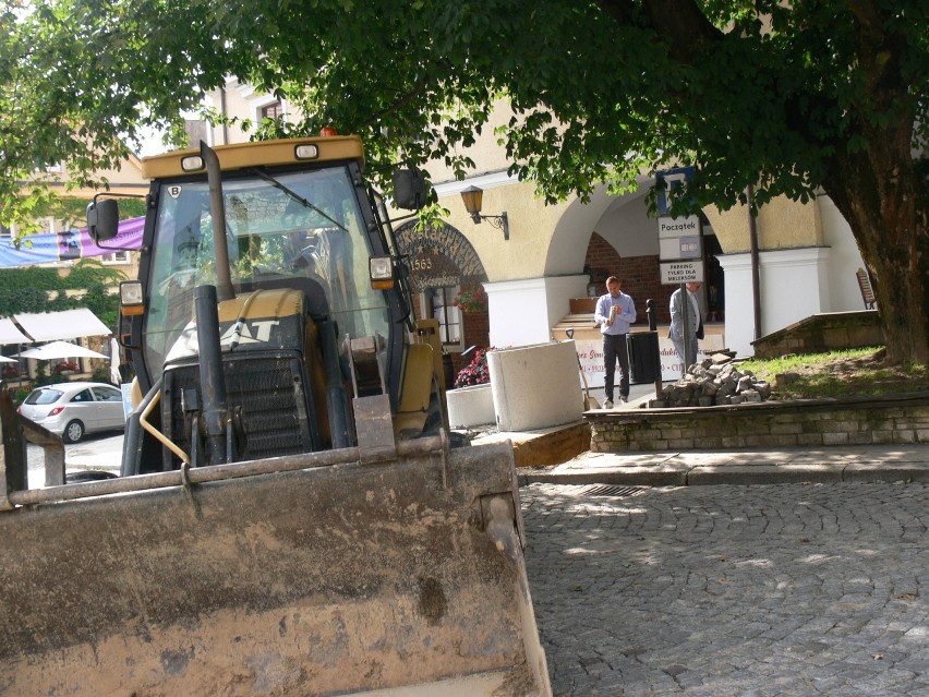 Sandomierz Zdrój. Nowa atrakcja dla mieszkańców i turystów na rynku starego miasta [ZDJĘCIA, WIDEO]