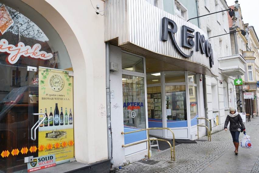 Renoma - w tym miejscu powstaje apteka