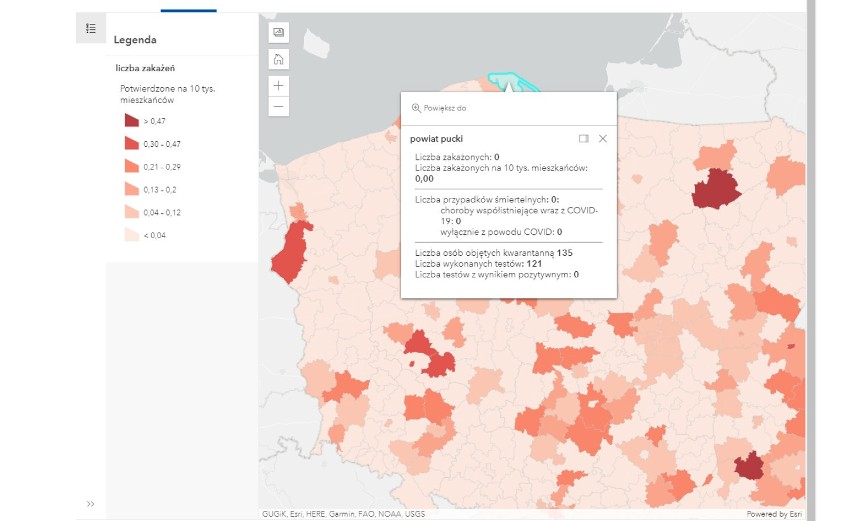 Koronawirus w powiecie puckim: wtorek, 15 czerwca 2021. Ile osób zachorowało na Covid-19? Ile wyzdrowiało?