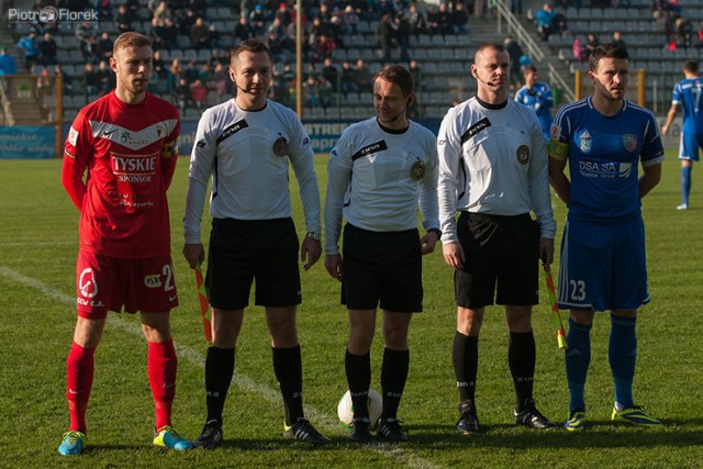 1.liga: Miedź Legnica &ndash; GKS Tychy 0:0  Fot. Piotr Florek