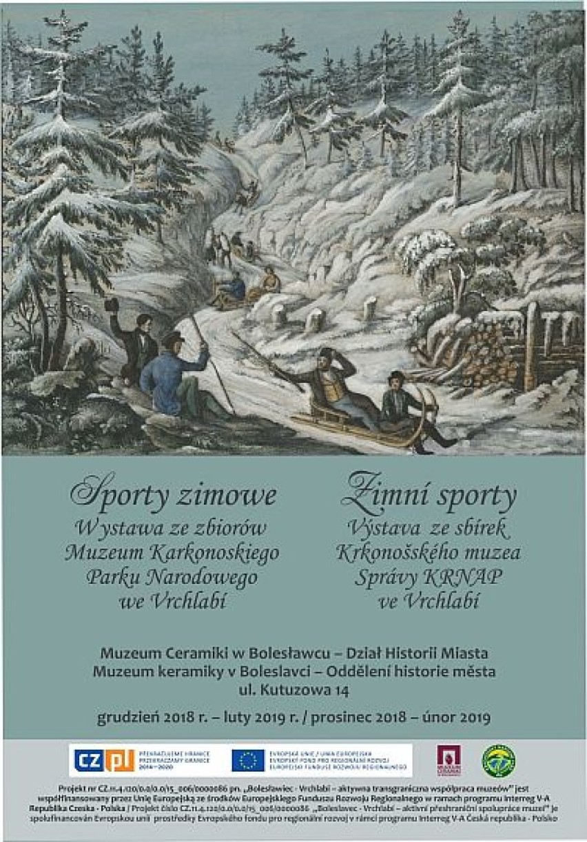 Bolesławiec: Wystawa „Sporty zimowe w Karkonoszach” już otwarta