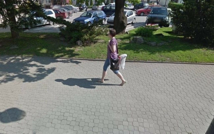 Mamy Cię! Google Street View "upolował" mieszkańców Pińczowa. ZDJĘCIA