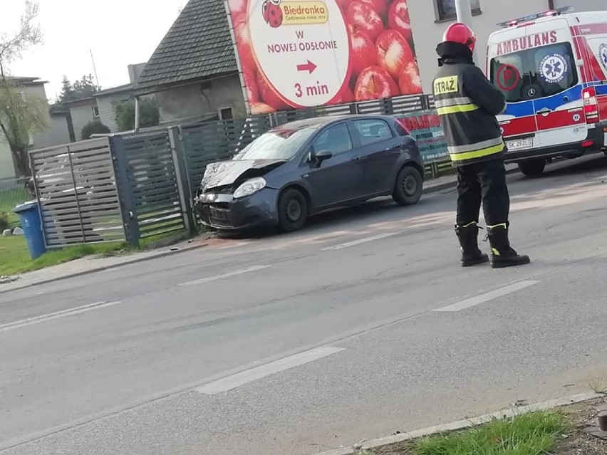 Wypadek w Boguszowicach obok cmentarza. Utrudnienia w ruchu