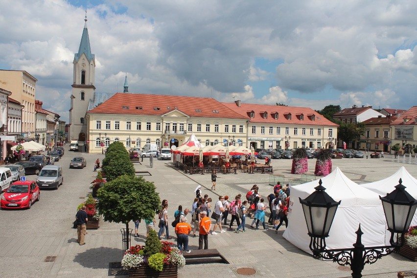 Pielgrzymi w Oświęcimiu