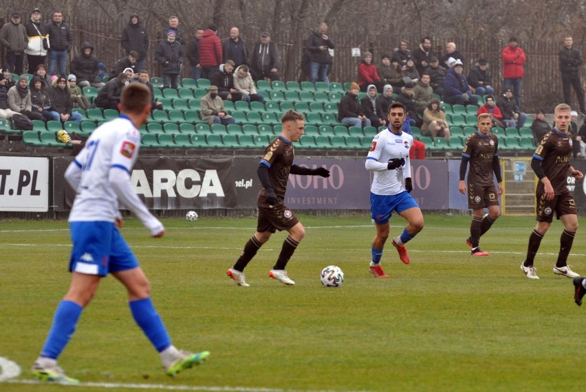 13.11.2021, Kraków: mecz II ligi piłkarskiej Garbarnia -...