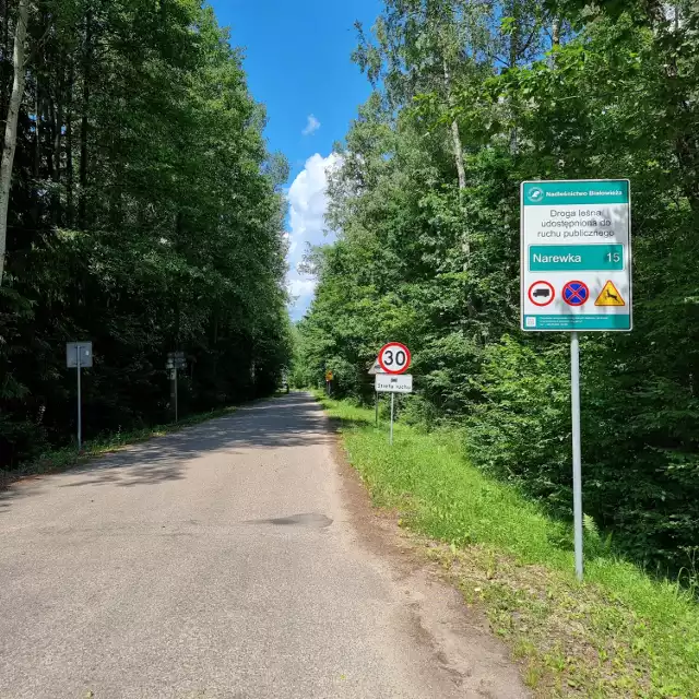 Na Drodze Narewkowskiej obowiązuje obecnie ograniczenie prędkości do 30 km/h