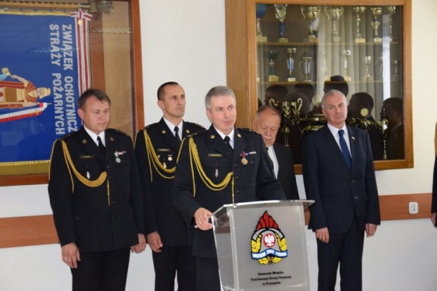 Adam Sosnowski oficjalnie komendantem strażaków