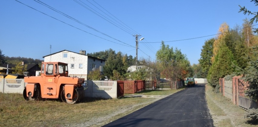 Remont na ulicy Modrzewiowej w Radomsku      