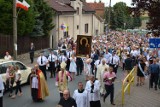 Kiszkowo. Powitanie kopii obrazu Matki Boskiej Jasnogórskiej