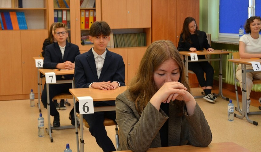 Egzamin ósmych klas w SP 6 w Głogowie