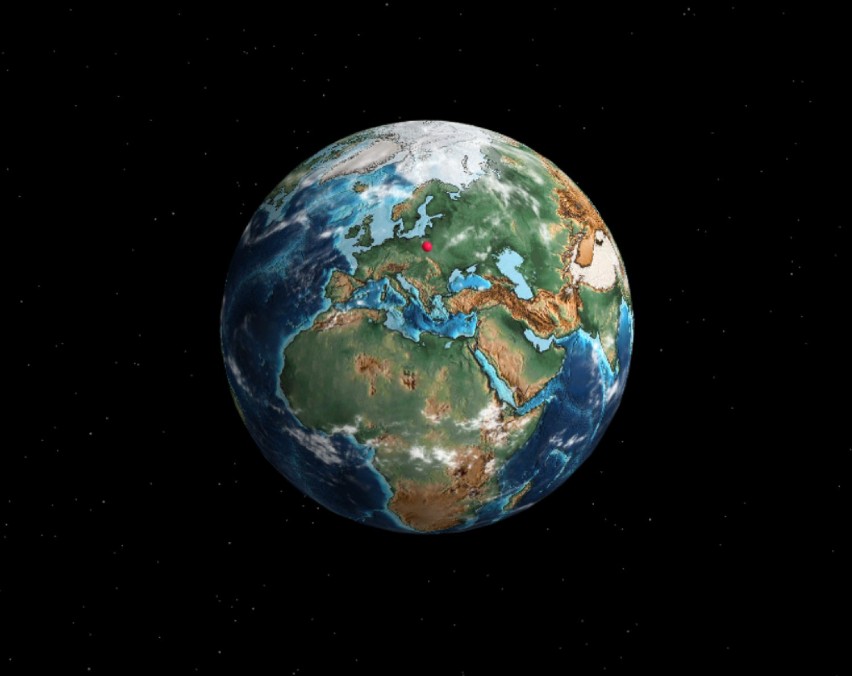 Jak wyglądał teren Kraśnika 750 mln lat temu? Mapa 3D pokazuje jak zmieniała się Ziemia na przestrzeni milionów lat
