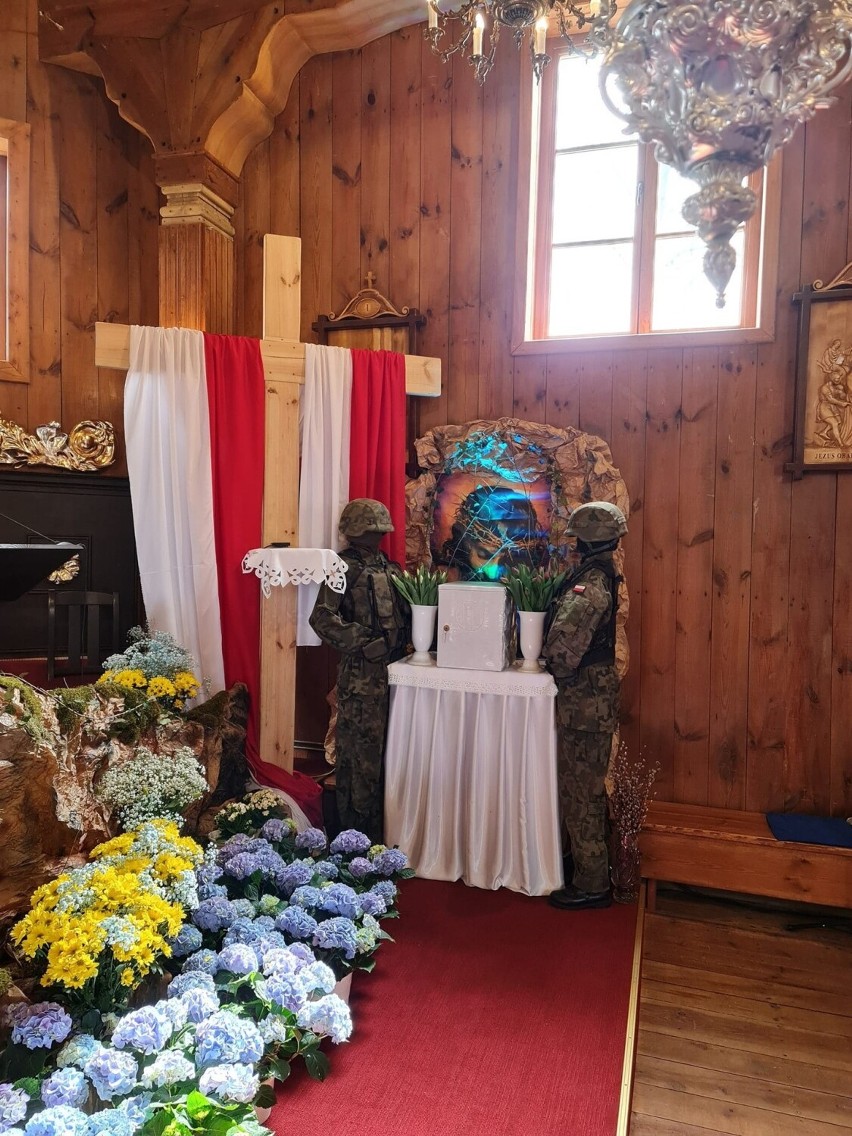 Grób Pański w kościele w Węgrzynowie. Zobaczcie zdjęcia