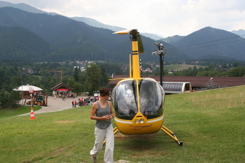 Zakopane: żółty śmigłowiec denerwuje mieszkańców