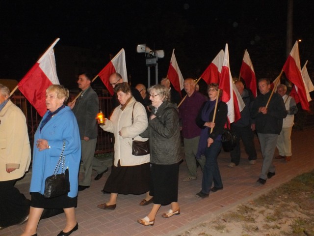 Kraśnik uczcił kolejną miesięcznicę katastrofy pod Smoleńskiem