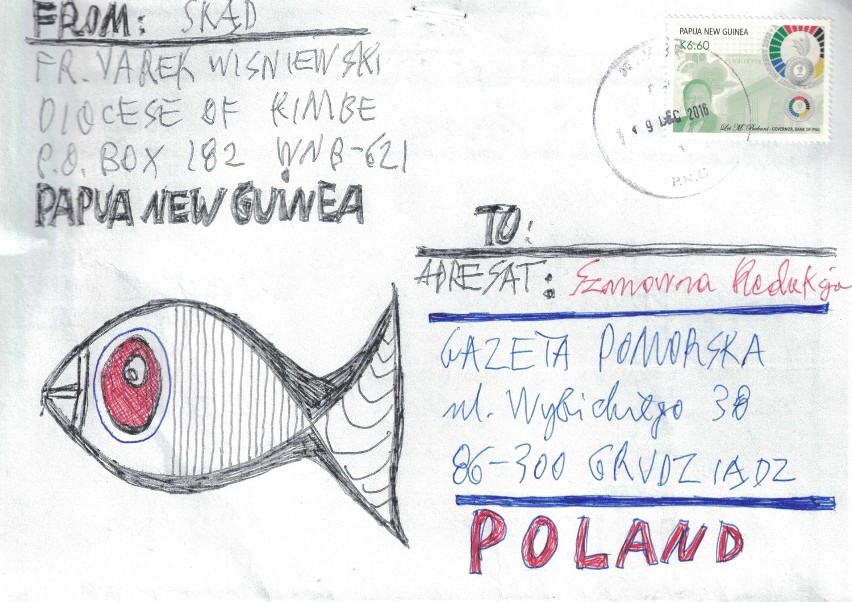 List ks. Jarosława z Papui Nowej Gwinei dotarł do redakcji...