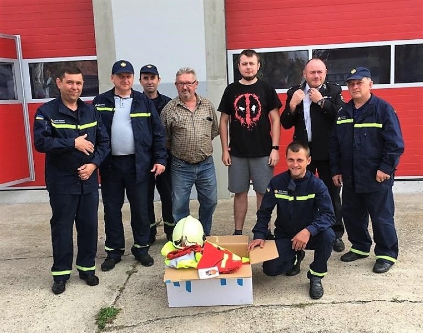 Strażacy z Ukrainy na Opolszczyźnie. Uczą się, jak założyć Ochotniczą Straż Pożarną