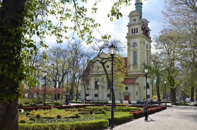 Kościół ewangelicki w Sopocie, wiosna