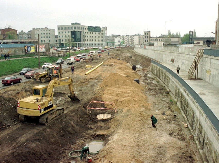 Budowa trasy hetmańskiej....