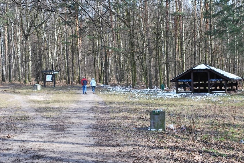 dwoje na spacerze...