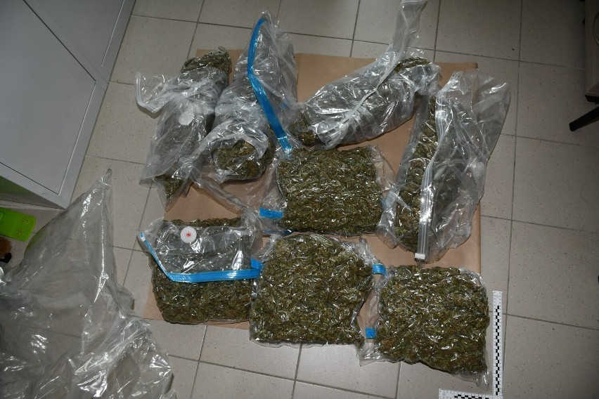 Ponad 85 kilogramów narkotyków wpadło w ręce policji w Jaśle. Mniej marihuany, amfetaminy, haszyszu na czarnym rynku