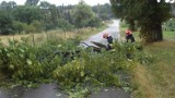 Burze w powiecie chodzieskim: Podtopienia i połamane drzewa