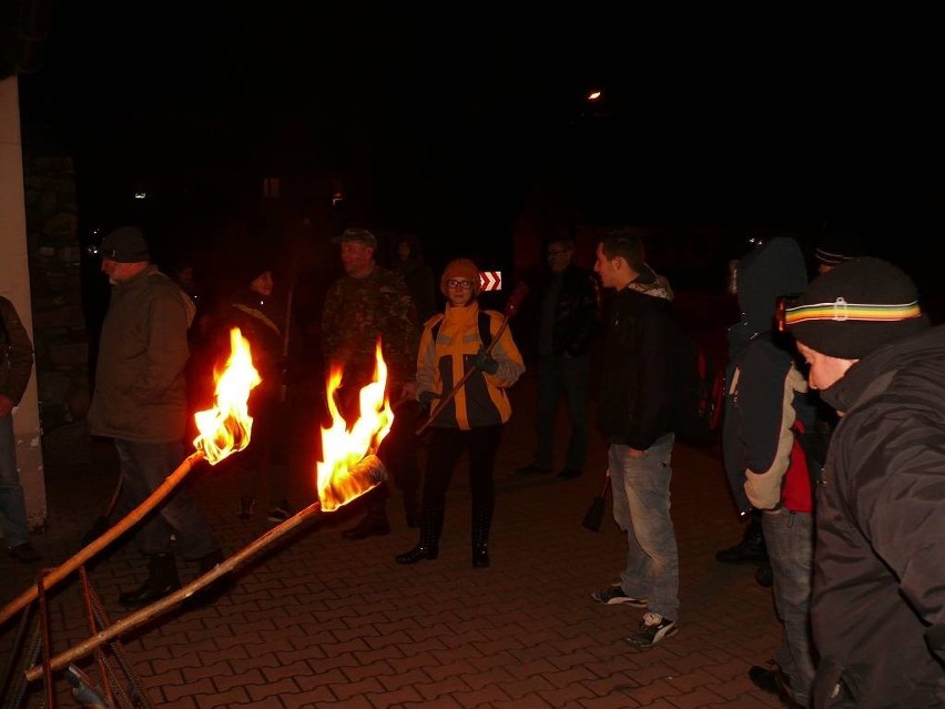 Trzcianka: Nocny rajd po lasach FOTO