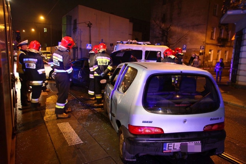 Wypadek na Gdańskiej w Łodzi