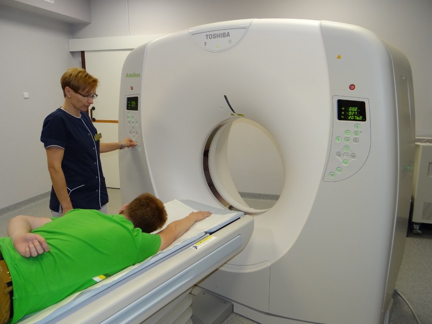 Pracownia tomografii w wieluńskim SP ZOZ