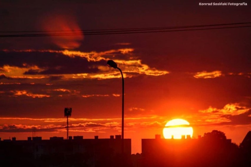 Malbork w obiektywie. Sobotni wschód słońca 27.06.2020. Zobacz zdjęcia Konrad Sosiński Fotografia