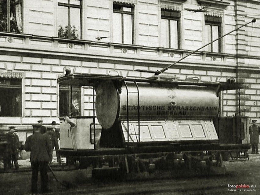Tak wyglądały tramwaje w niemieckim Wrocławiu na początku XX wieku (ZDJĘCIA) 
