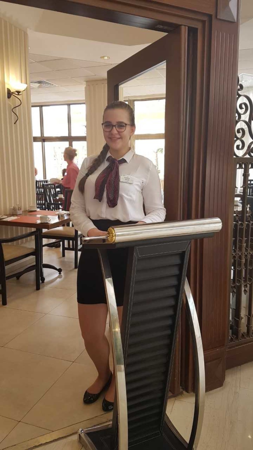Staż hotelarski uczniów ZSOT na Cyprze 2019.