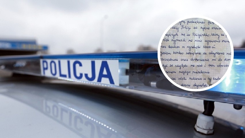 Gorzowianka podziękowała policjantom za odzyskanie jej...