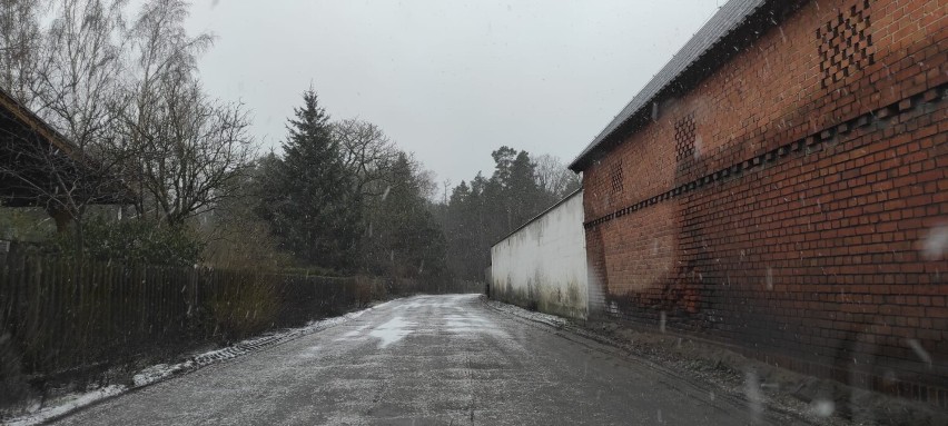 Gmina Rakoniewice: W deszczowe dni droga w Blinku zmienia się w aleję błota. Mieszkańcy od lat czekają na poprawę