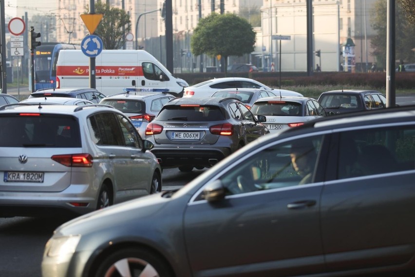 Już teraz w Krakowie tworzą się duże korki. Armagedon może...