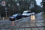 Rybnica: Pijany kierowca busa wjechał w volkswagena. W aucie byli pasażerowie 