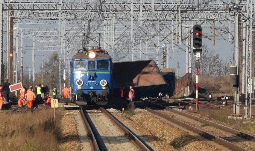 Pociąg towarowy wykoleił się w Strzelcach Opolskich. Linia kolejowa została zamknięta. Pociągi zastąpiła komunikacja zastępcza