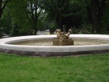 Goerlitz: Piękne rośliny i pomniki w parku  w Goerlitz