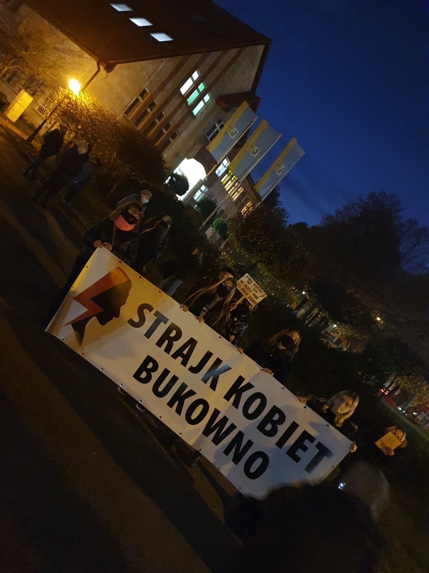 Protest kobiet w Bukownie, 6 listopada 2020r.