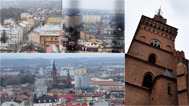 Wieża tarnowskiej katedry mierzy 72 metry. Świątynia dodatkowo znajduje się na wzgórzu, co dodatkowo sprawia, że dominuje nad całym Tarnowem. Widać z niej najodleglejsze miejsca w całym mieście