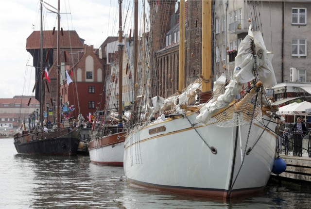 Baltic Sail Gdańsk 2014.  Żaglowce z Polski i Europy oglądać można  przy Targu Rybnym