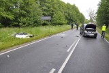 Wypadek w regionie. 31-letni motorowerzysta zmarł w szpitalu [zdjęcia]