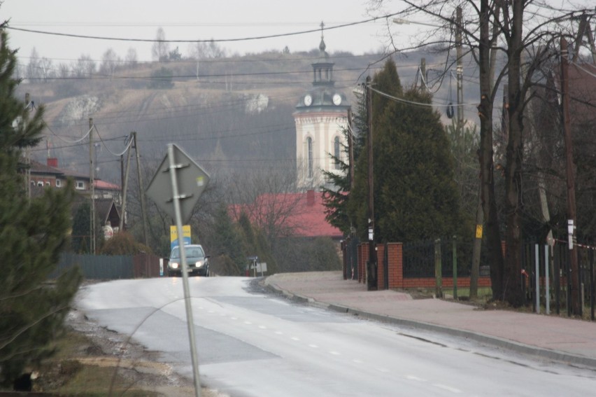 Ścieżka rowerowa w Niegowonicach.