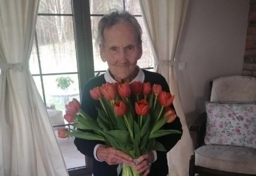 Genowefa Beszczyńska - 102-latka z medalem Unitas Durat...