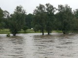 Alarm przeciwpowodziowy na terenie miast i gmin powiatu sanockiego