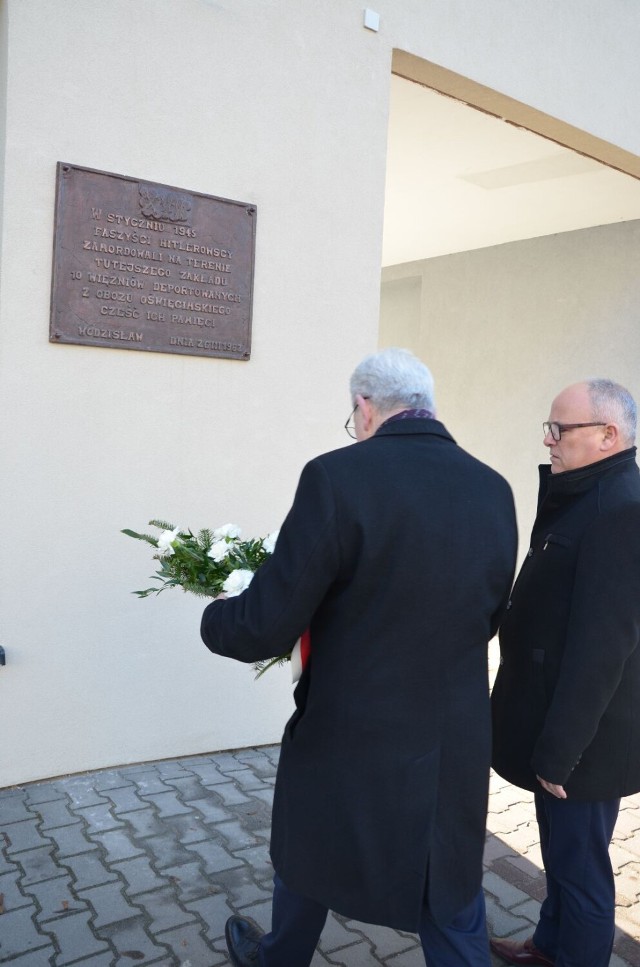Przedstawiciele powiatu wodzisławskiego upamiętnili 78. rocznicę Marszu Śmierci