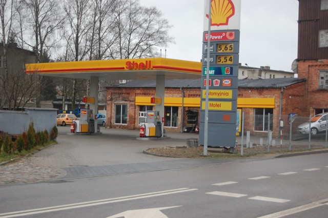 Stacja paliw Shell w Bytowie