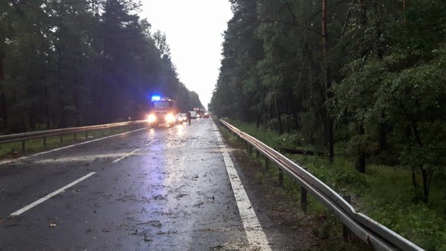 Wichury szalały w powiecie tarnogórskim