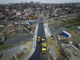 Most na ul. Pawiej w Lublinie. Czy drogowcy uporają się z budową przeprawy do końca listopada? Zobacz zdjęcia z drona