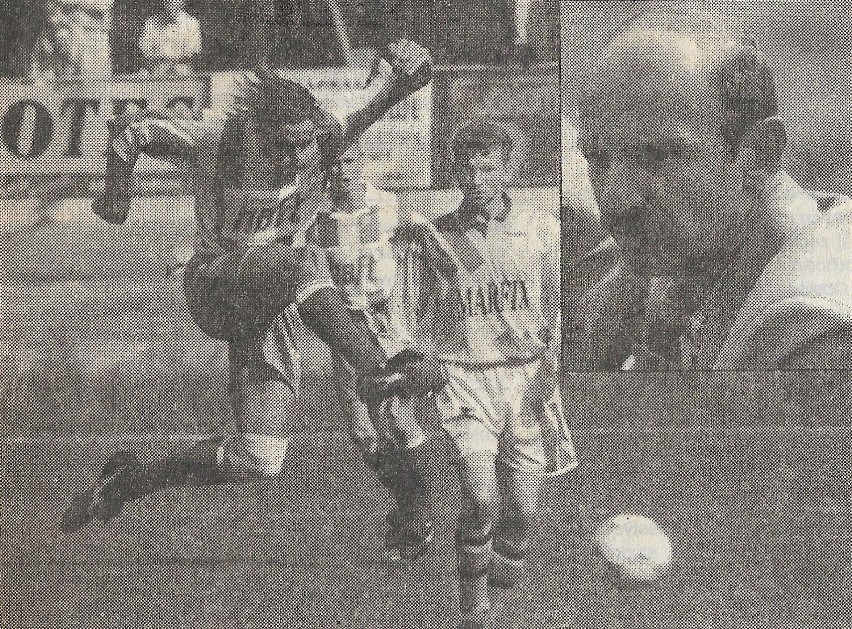 Piotr Kiszka - trener KKS-u Kalisz w 1995 roku