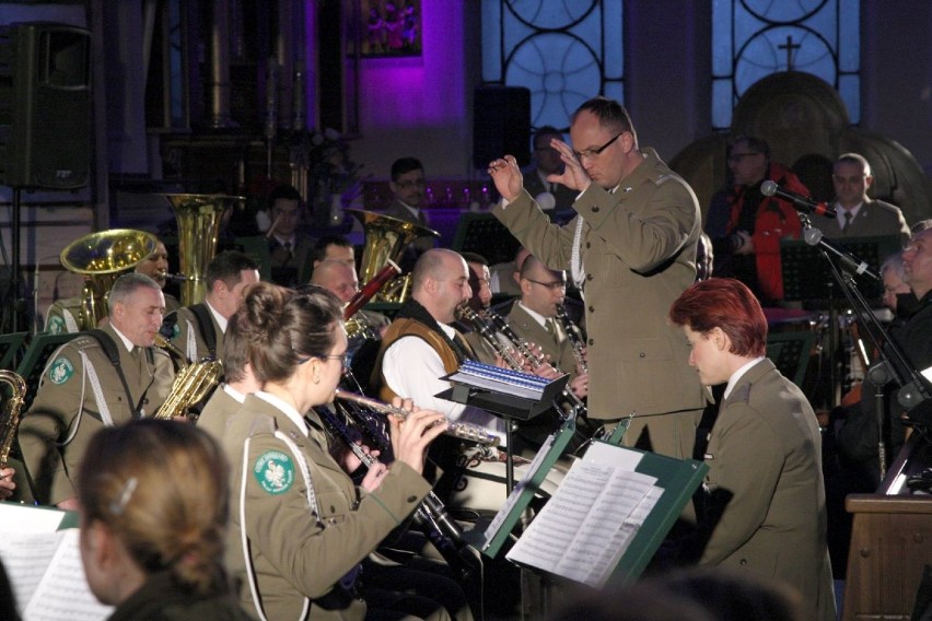 Koncert Orkiestry Reprezentacyjnej Straży Granicznej w Kielcach